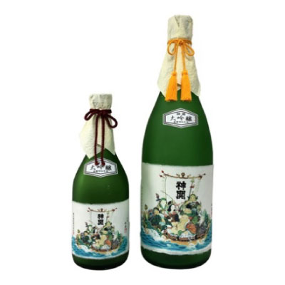 japanese-sake-Daiginjo-7-Lucky-God-fujimoto-sake-brewery