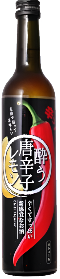 import sake fruit liqueur Chilli lemon liqueur
