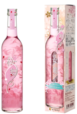 import sake fruit liqueur Hokoen SAKURAMAU